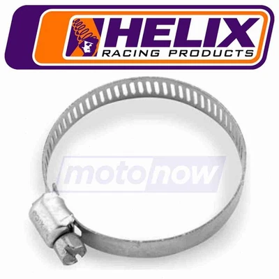 Helix Racing 111-6220 Stainless Steel Hose Clamps for Shop Hardware Hose aq - Изображение 1 из 4