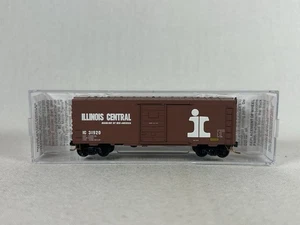 N Scale Micro-Trains Illinois Central 40’ Box Car #31920 Brand New - Picture 1 of 2