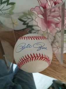 Pete Rose Autographed National League Signed Baseball Hit King Rawlings  - Picture 1 of 11