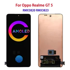Original For Realme GT 5 RMX3820 RMX3823 AMOLED Display Touch Screen Digitizer - Picture 1 of 5