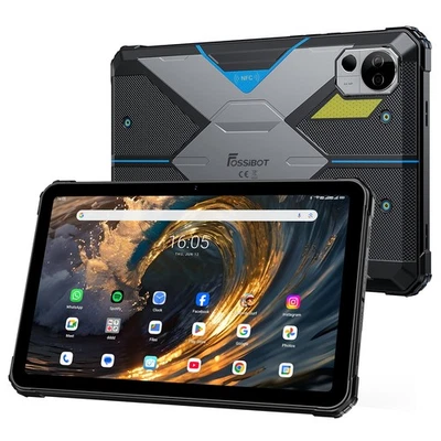 FOSSiBOT DT3 5G 10.4-inch 32+256GB 21560mAh 64MP Android 15 Rugged Tablet Blue - Image 1 of 4