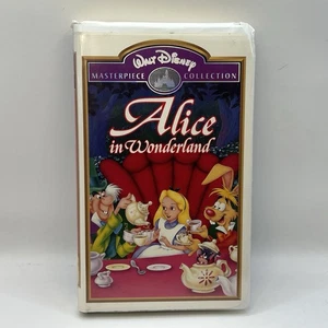 Alice in Wonderland VHS 1999 Disney Video Tape Masterpiece Clamshell Nearly New! - Picture 1 of 10