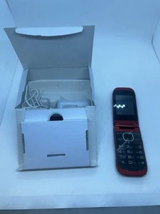 PhoneEasy 626 DORO Large Button Cellular Phone 3G Red (Untested) - Picture 1 of 8