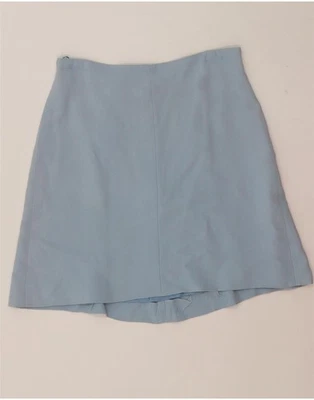 Saia Moschino Feminina Linha A Reino Unido 10 Pequena W28 Azul Rayon BG10 - Imagem 1 de 3