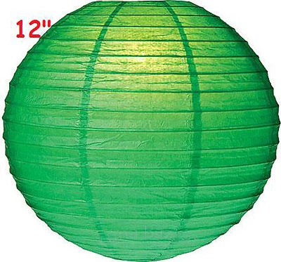 12X round Chinese paper lanterns lamp 12" Wedding Party Floral Event decoration  - Image 1 of 4