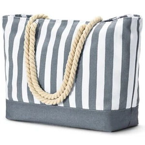 Beach Bags for Women Large Beach Tote Bag Waterproof Sandproof Pool Swim Bag ... - Picture 1 of 7