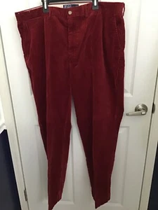 Polo Ralph Lauren Cordhose Herren Größe 38 x30 Rot Klassisch Retro - Bild 1 von 4