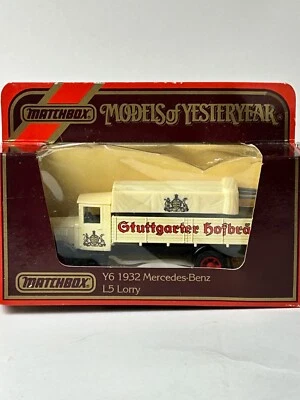 Matchbox Models of Yesteryear Y-6 1932 Mercedes Benz Truck Gtuttgarter with Box - Image 1 of 4