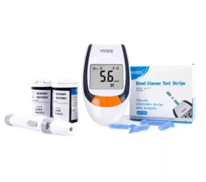 50 Strisce Test + 50 Aghi. Per Misuratore Glucosio YASEE GLM-77 - Zdjęcie 1 z 6