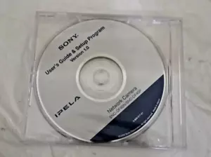Sony IPELA User's Guide & Setup Program CD Version 1.0 for IPELA Network Camera - Picture 1 of 2