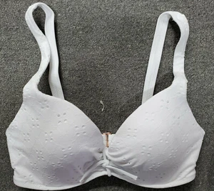 Shade & Shore White Eyelet Swim Top, 32C, NWT, SHIPS FREE - Picture 1 of 2