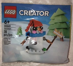 LEGO CREATOR: Muñeco de Nieve (30645) 78 PIEZAS INCLUYE LEGOLAND KIDS GO CUPÓN GRATIS - Imagen 1 de 2