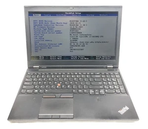 Lenovo ThinkPad P50, Intel Core i7-6820HQ, 16GB RAM, Quadro M2000M, NO SSD/OS - Picture 1 of 8