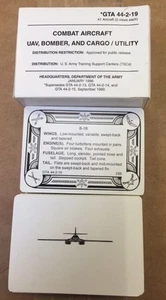 Vintage Militär Ausweise - Kampfflugzeug Ausweise UAV, BOMBER, & CARGO UTILITY - Bild 1 von 2