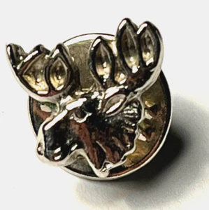 Fraternal Loyal Order Of Moose Silver Tone Lapel Pin - Picture 1 of 3