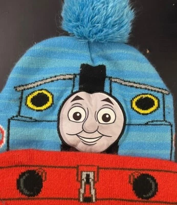 Thomas The Tank Engine & Friends Beanie w/ pom pom Toddler One Size Fits Most - Изображение 1 из 4