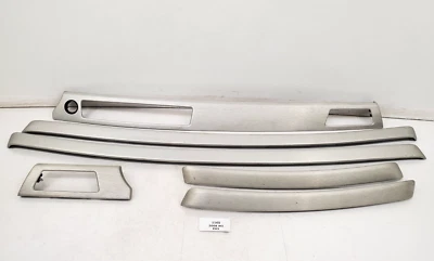✅ 08-13 JUEGO DE PANELES DE TABLERO INTERIORES DE ALUMINIO CEPILLADO OEM BMW E92 E93 M3 * Foto 1 de 4