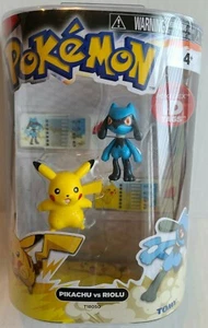 TOMY Pokemon Black & White Basic Pikachu vs. Riolu Figure - Picture 1 of 3