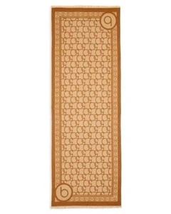 Bloomingdale’s 50th Anniversary Exclusive Logo Scarf Camel 72” X 26” W/ Fringe - Picture 1 of 5