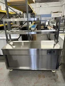 NEW Commercial ACE Hot Cupboard with 2 Tier Heated Gantry & Lights 1.5M - Picture 1 of 7
