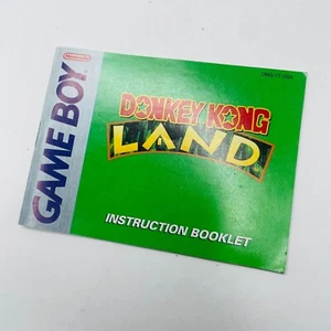 Donkey Kong Land Nintendo Game Boy Manual Only ~ Instruction Booklet - Picture 1 of 2