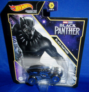HOT WHEELS CHARACTER CARS AVENGERS BLACK PANTHER 1:64 2022 NEW