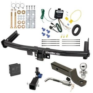 Trailer Tow Hitch For 19-25 Audi Q3 Hidden 2" Receiver w/ Wiring 2" Ball + Lock - Picture 1 of 11
