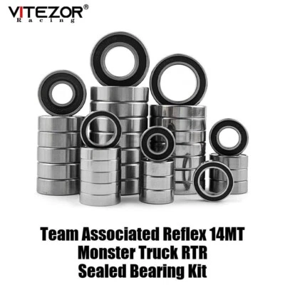 For Team Associated Reflex 14MT Monster Truck RTR Sealed Bearing Kit - Image 1 of 4