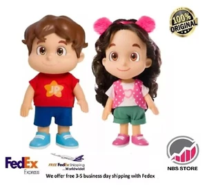 Set Youtubers Maria Clara & João Pedro Jp Puppe 25 cm Kinder Spielzeug Spaß Baby Brink - Bild 1 von 10