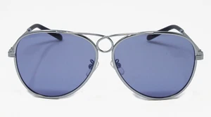 Tory Burch Sunglasses Women's Metal Aviator TY6093 334865 Light Blue 55mm NEW! - Picture 1 of 5