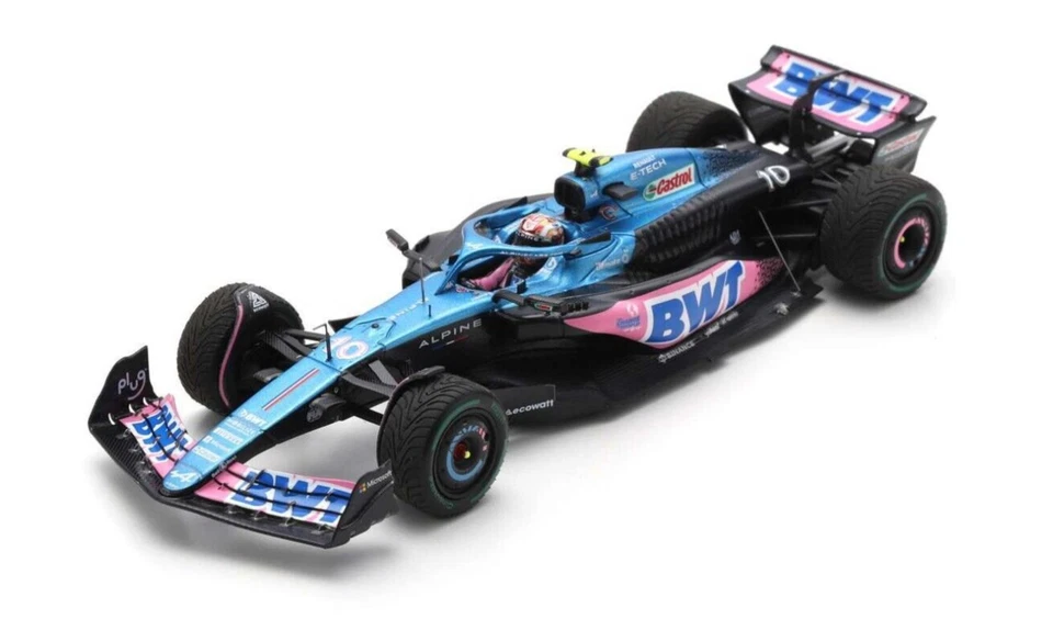 Spark Model ALPINE A523 N.10 MONACO GP 2023 PIERRE GASLY 1 43