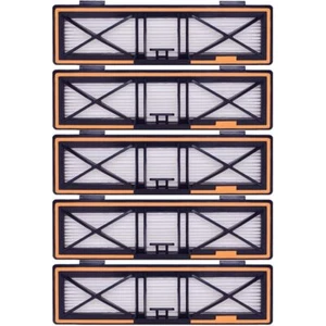Orange H13 HEPA Filters Compatible with Neato D10, D9, D8, D7, D6, D5, D4, D3... - Picture 1 of 7