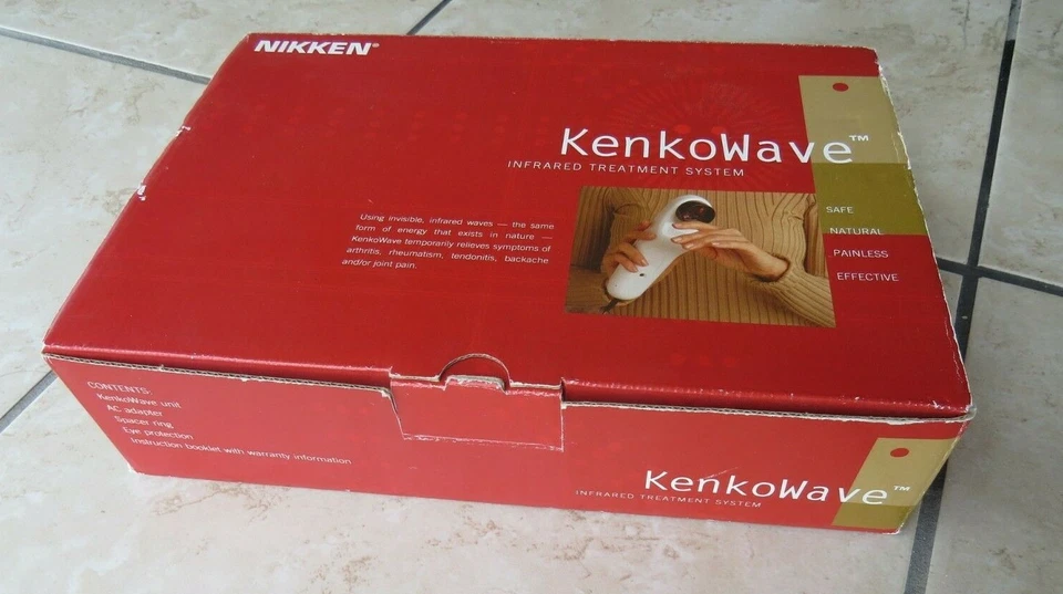 NIKKEN KenkoWave Infrared Treatment System Pain Light Therapy #1381 New in box - Image 1 of 4