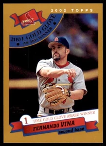 2002 Topps Fernando Vina Baseball Cards #708 - Picture 1 of 2