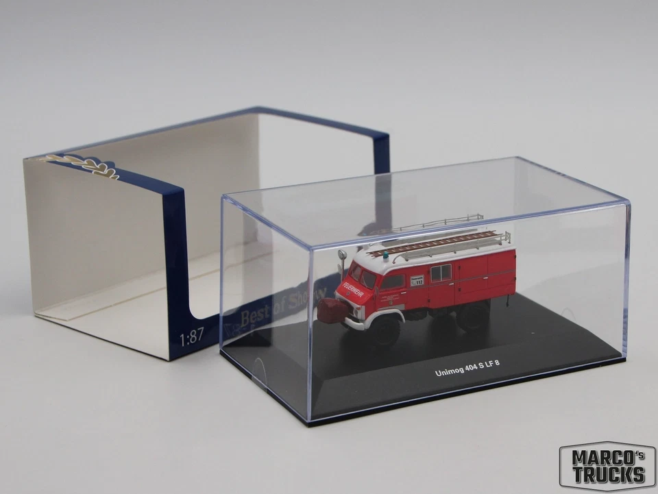 BoS MB Unimog 404S LF8 FW Sibbesse No. 87788 1:87 /BOS24  - Image 1 of 1