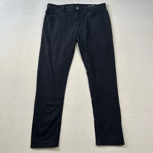Armani Exchange Pants Mens 36 J14 Skinny (fits 34x30) Black Modern Slim - Picture 1 of 12