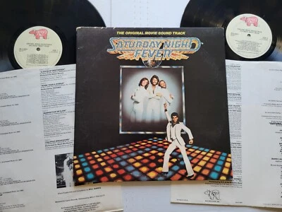 SATURDAY NIGHT FEVER (The Original Movie Sound Track) Bee Gees DISCO Funk 2LP - Image 1 of 4