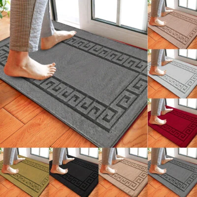 Non Slip Indoor Door Mats Small & Large Door Mat Washable Rugs Welcome Door Mat - Image 1 of 4