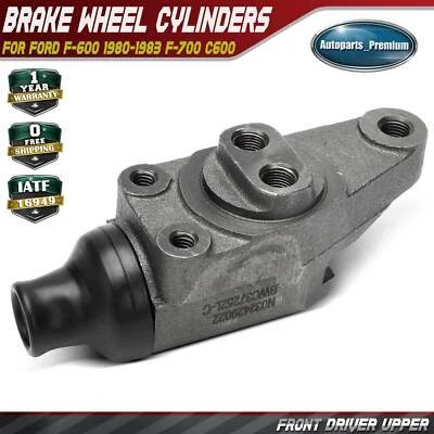 Cilindro de rueda de freno de tambor superior delantero izquierdo para Ford F-600 1980-1983 F-700 C600 Foto 1 de 4