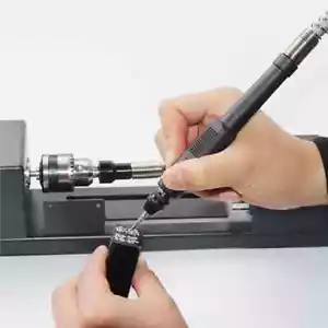 Lathe Polisher Wood Turning Lathe Mini Benchtop Wood Lathe Wood Turning Lathe - Picture 1 of 10