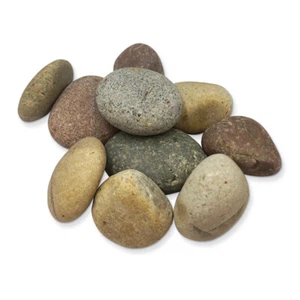 Creativity Street Craft Rocks, Assorted Natural Colors & Sizes, 2 lbs. - Picture 1 of 1