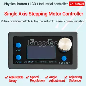 1PCS 42 57 Stepper Motor Controller Reverse Angle Pulse Speed Control Board PLC - Bild 1 von 5
