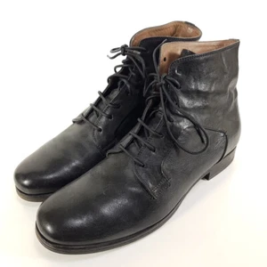 Pantanetti Desert Stiefel Herren Gr. EU 43 Schwarz Leder Used Look Chukka Boot - Bild 1 von 9