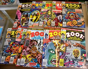 Marvel 1976 Jack Kirby all 10 ishs 2001 A SPACE ODYSSEY 1 Key 2 3 4 5 6 7 8 8 10 - Picture 1 of 24