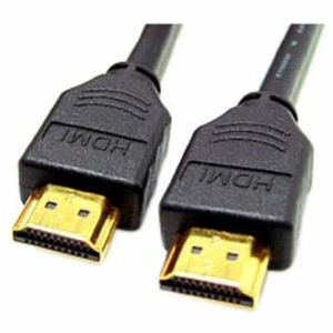 Cable de plomo HDMI dorado macho alta velocidad rápida 1080p 3D UHD HDTV 1m a 15m - Imagen 1 de 11