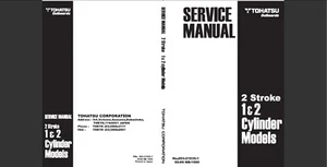 Tohatsu 2 Stroke 1 and 2 Cylinders Models Workshop Service Manual - Picture 1 of 7