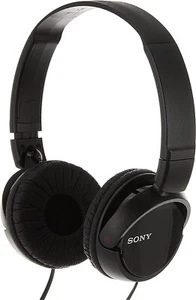 Brand New Sony MDR-ZX110B On Ear Foldable Headphones Comfort Lightweight Design - Picture 1 of 5