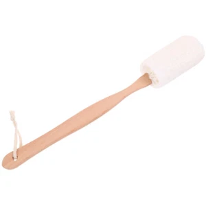Exfoliating Shower Brush Back Scrubber Mesh Pouf Shower Brush - Picture 1 of 12