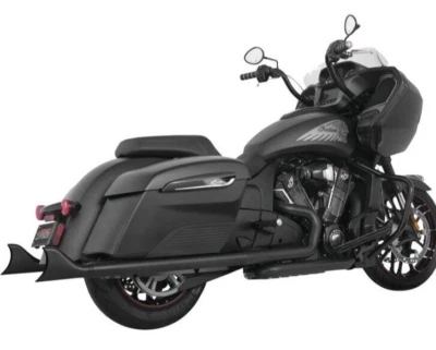 Freedom Performance Black Sharktail Slip-Ons Indian Challenger Pursuit  IN00064 - Image 1 of 2