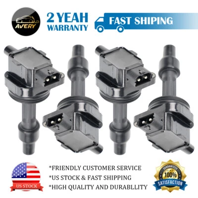 Bobinas de encendido nuevas 4 piezas para Volvo S40 V40 2000 2001 2002 2003 2004 I4 1,9 L UF-365 Foto 1 de 4